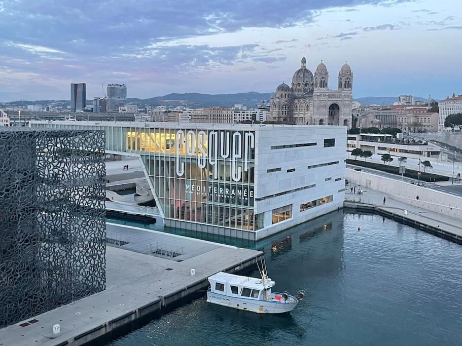 Charmant Studio Quai Joliette Marseille Exterior photo